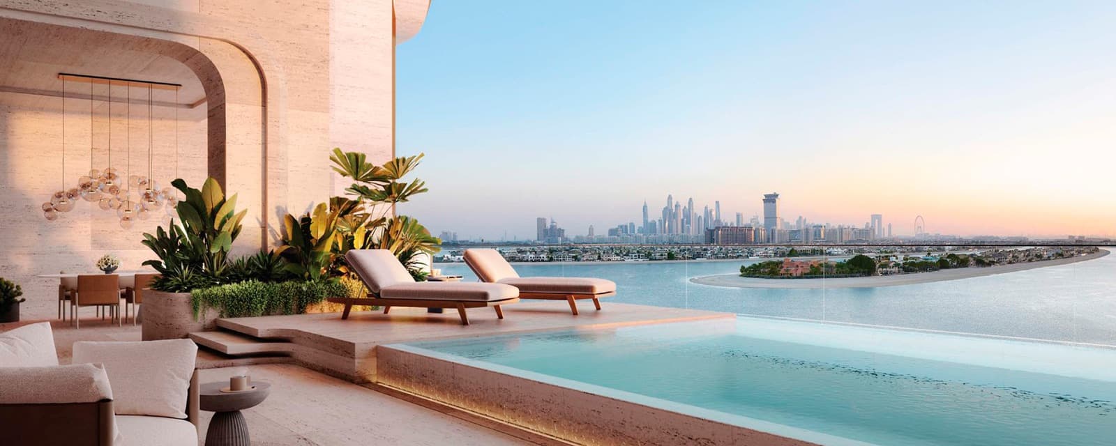 Dubai residential development exterior
